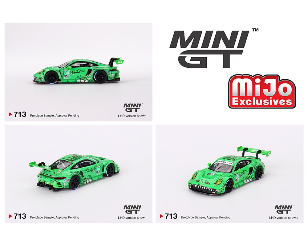 Porsche 911 GT3 R #80 GTD AO Rexy IMSA Mini GT Mijo Big J's