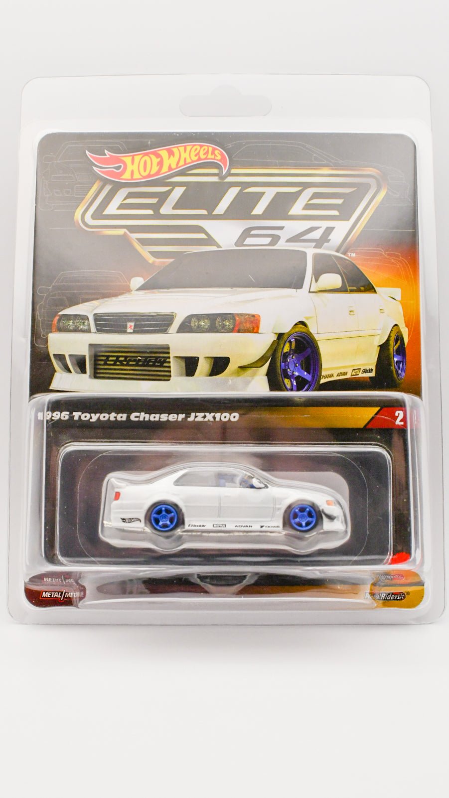 1996 Toyota Chaser JZX100 Hot Wheels Elite 64 RLC Big J's Garage