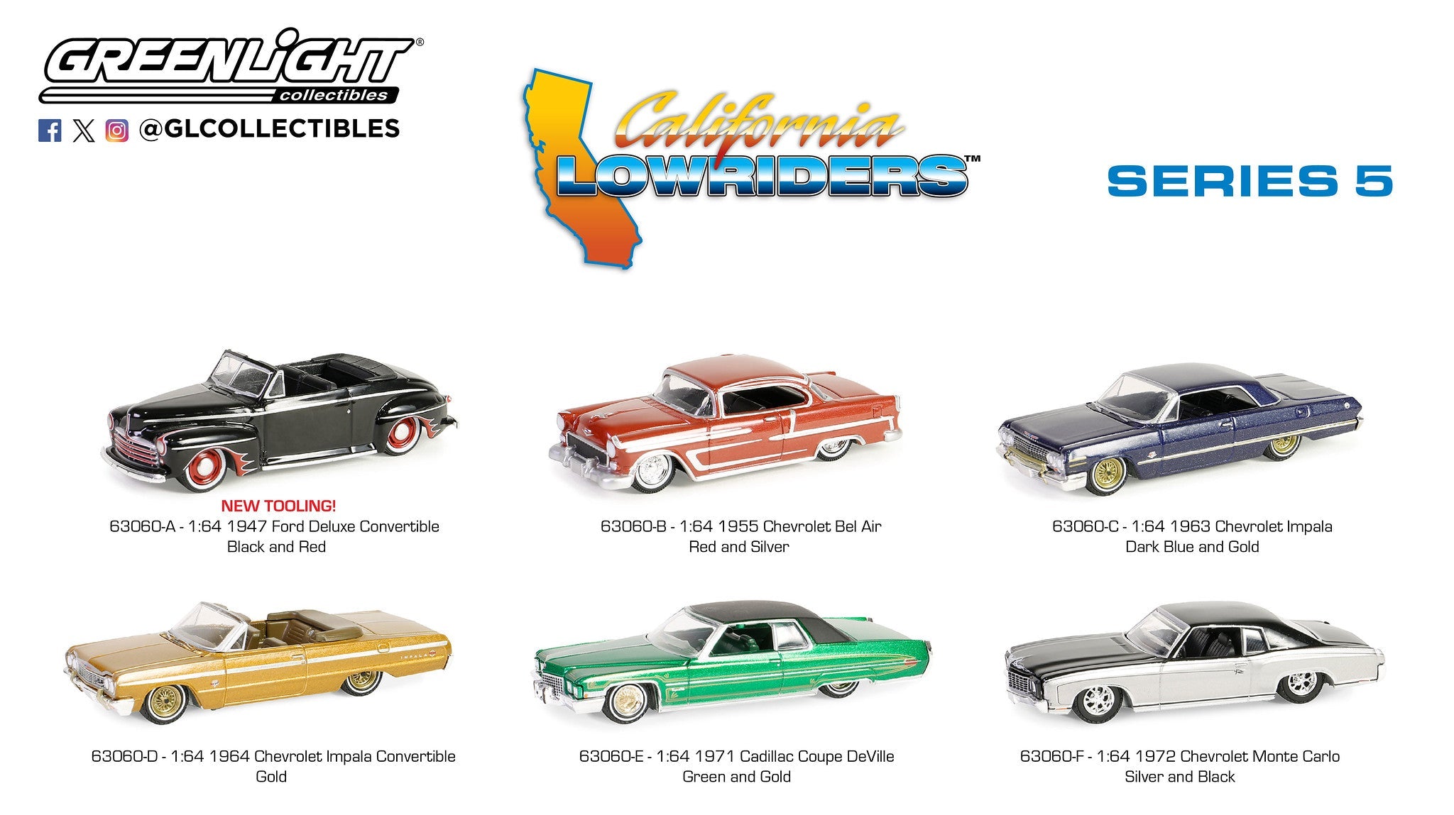 California Lowriders Series 5 Greenlight Collectibles Big J's Garage