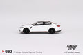 BMW M4 CSL Alpine White Mini GT Mijo Exclusives - Big J's Garage