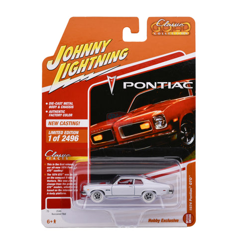 (Chase)1974 Pontiac GTO Hobby Exclusive Johnny Lightning Big J's Garage