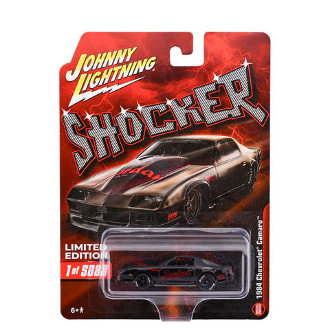 Johnny Lightning Chevrolet Camaro - Key Kelly Shocker Big J's Garage