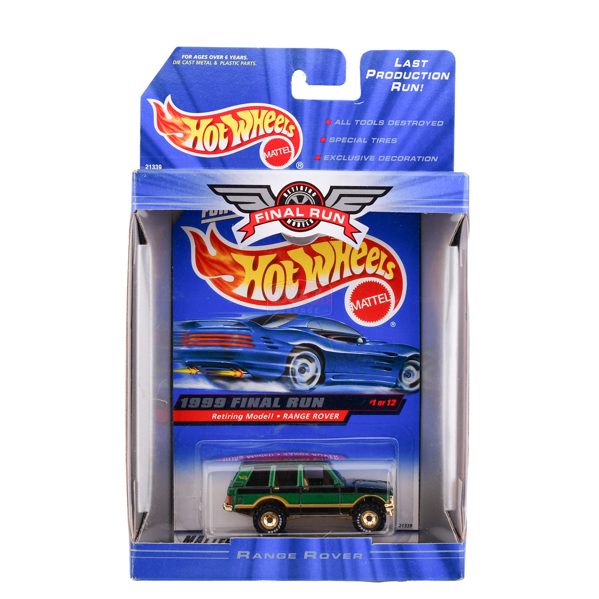 Hot Wheels - 1999 Final Run - set of 12 Cars complete set in orignal offers case/box