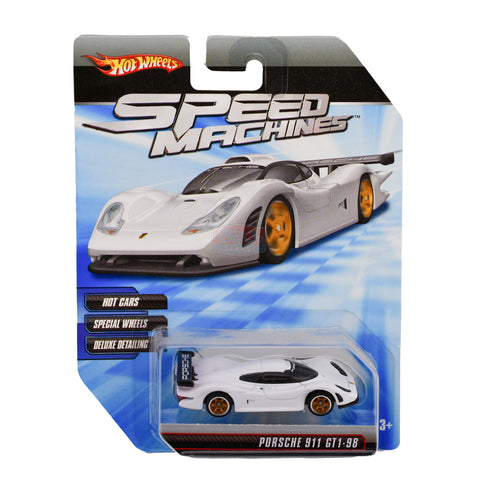 Hot Wheels Speed Machines Porsche 911 GT1-98 Big J's Garage