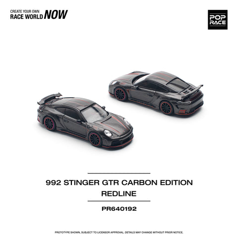 Porsche 992 Stinger GTR Carbon Edition Redline Pop Race - Big J's Garage