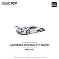 MERCEDES-BENZ AMG CLK GTR - SILVER Pop Race - Big J's Garage