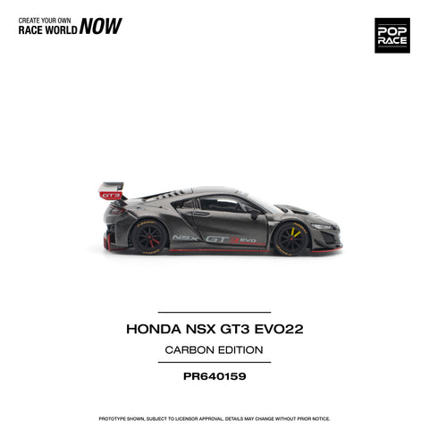 Honda NSX GT3 EVO22 Carbon Edition Pop Race - Big J's Garage