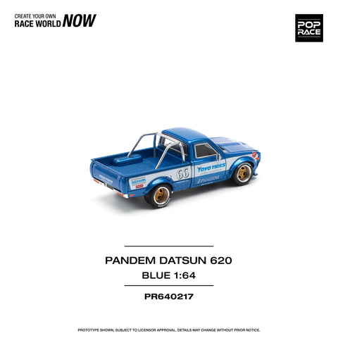 PANDEM DATSUN 620 BLUE Pop Race - Big J's Garage