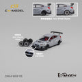 Subaru WRX Varis Widebody 2.0 Gray Limited Edition 1:64 CM Model - Big J's Garage