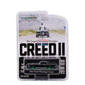 (Chase)1967 Ford Mustang Coupe - Black with White Stripes Creed II (2018) - Adonis Creed's Greenlight Collectibles Big J's Garage
