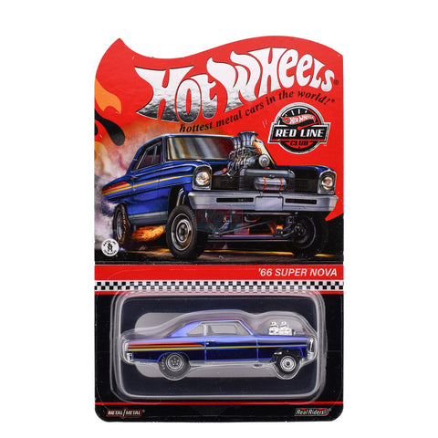 Hot Wheels 66 Chevy Supernova Rlc Limited Edition Blue Big J's Garage