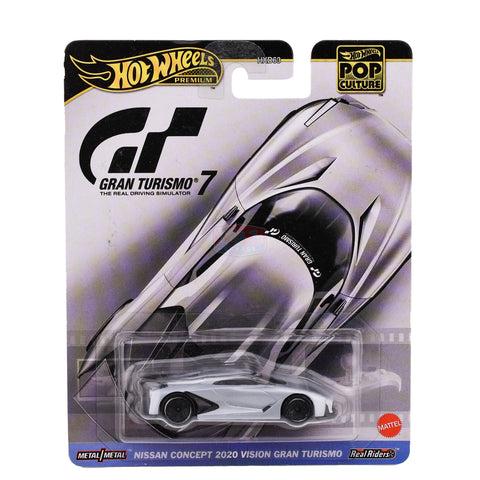 Hot Wheels Premium Nissan Concept 2020 Vision Gran Turismo Big J's Garage