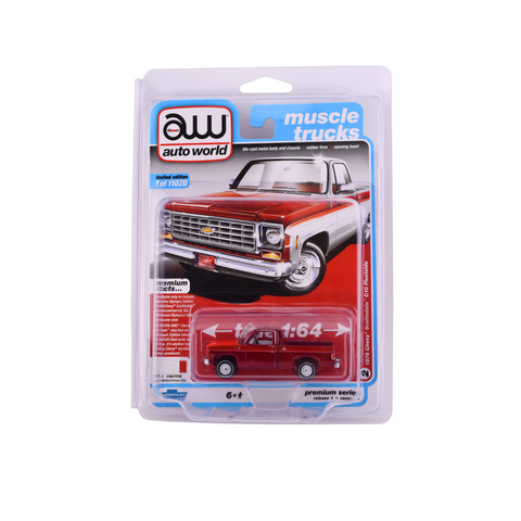 (Chase) 1976 Chevy Scottsdale C10 Fleetside Auto World - Big J's Garage