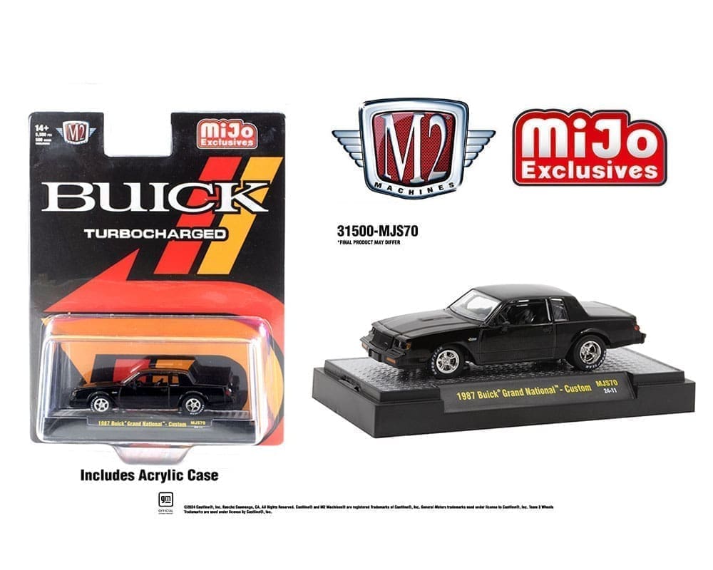 1987 Buick Grand National M2 Machines Mijo Exclusives Big J s Garage