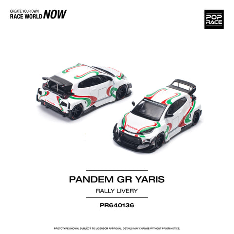 Toyota Pandem GR Yaris Rally Livery Pop Race - Big J's Garage