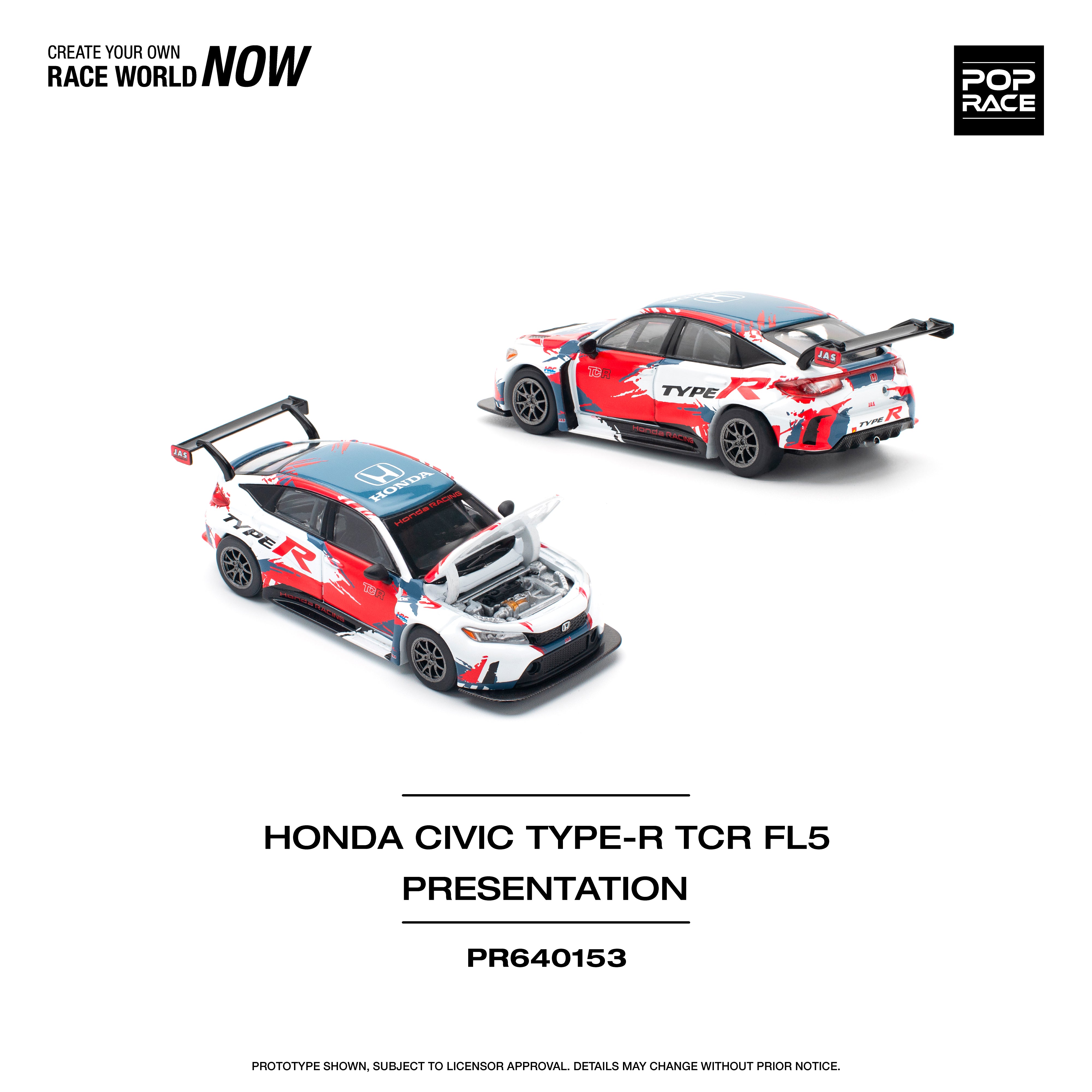 Honda Civic Type-R FL5 TCR Presentation Pop Race Big J's Garage