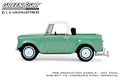1965 Harvester Scout Half Cab Pickup – Aspen Green Blue Collar Collection Series 13 1:64 6-Car Assortment Greenlight Collectibles - Big J's Garage