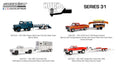 Hitch & Tow Series 31 Pack of 4 Greenlight Collectibles - Big J's Garage