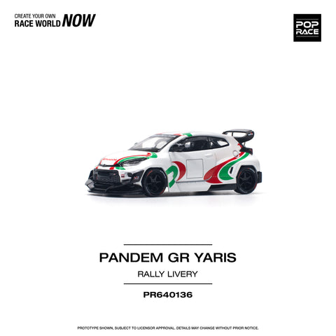 Toyota Pandem GR Yaris Rally Livery Pop Race - Big J's Garage