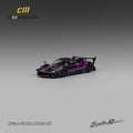 Pagani Zonda Revolucion Purple Limited Edition 1:64 CM Model - Big J's Garage