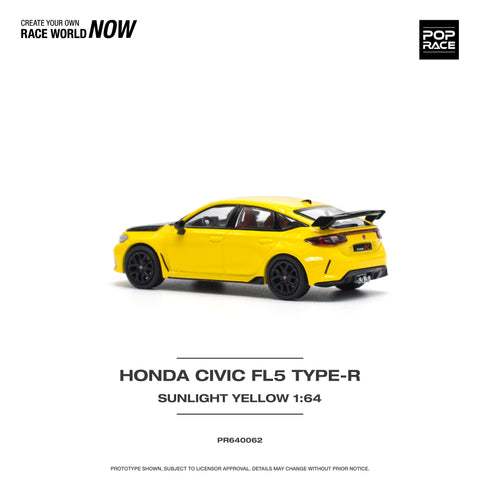 Honda Civic FL5 Type-R Sunlight Yellow Pop Race - Big J's Garage