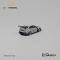 Subaru STI Varis Widebody 1.0 Gray Limited Edition 1:64 CM Model - Big J's Garage