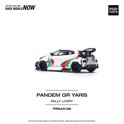 Toyota Pandem GR Yaris Rally Livery Pop Race - Big J's Garage