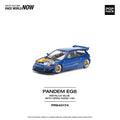 PANDEM CIVIC EG6 METALLIC BLUE Pop Race - Big J's Garage