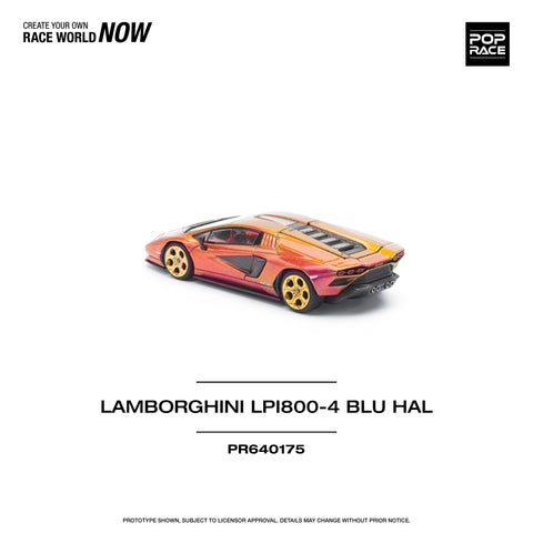 LAMBORGHINI COUNTACH LPI 800-4 BLU HAL Pop Race - Big J's Garage