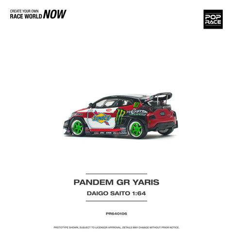 Toyota GR Yaris Pandem Daigo Saito - Big J's Garage