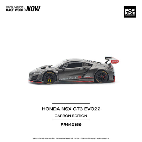 Honda NSX GT3 EVO22 Carbon Edition Pop Race - Big J's Garage