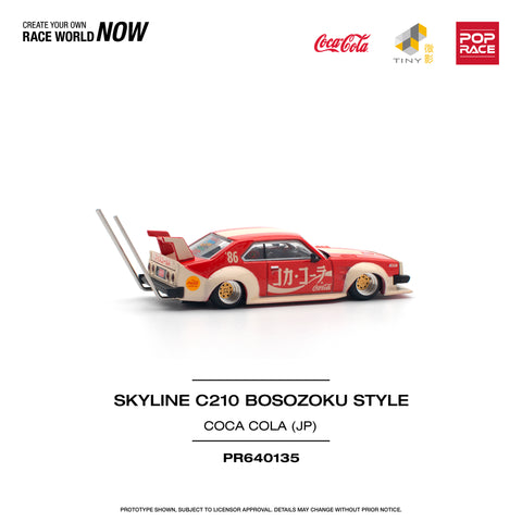 Nissan Skyline C210 Kaido Racer Bosozoku Style Coca Cola Japan Pop Race - Big J's Garage