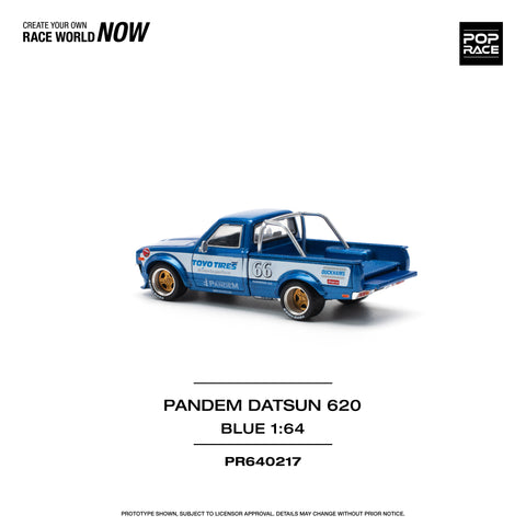 PANDEM DATSUN 620 BLUE Pop Race - Big J's Garage