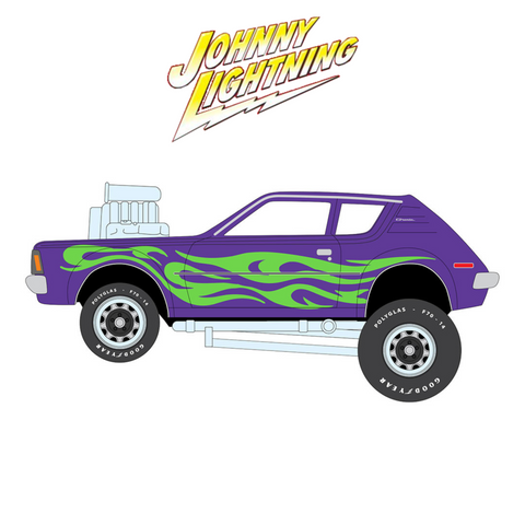 1971 AMC Gremlin Zingers Metallic Passion Purple Johnny Lightning - Big J's Garage