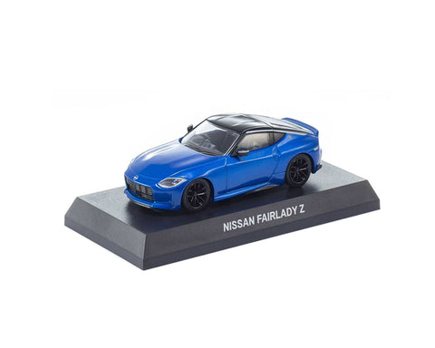 Nissan Fairlady Z Limited Edition Blue Mini Car & Book Kyosho - Big J's Garage