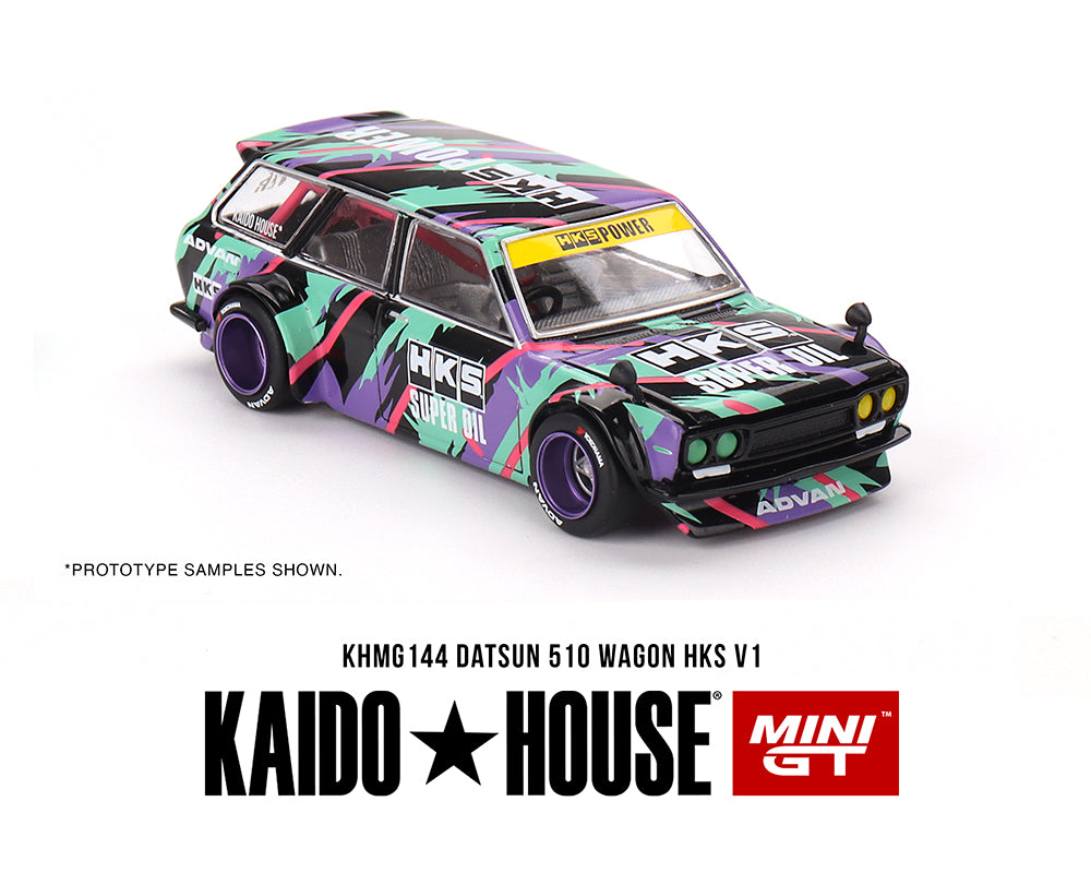 Nissan Datsun 510 Wagon HKS V1 Oil Splash Kaido House Big J s Garage