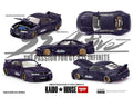 Nissan Skyline GT-R R33 Active Carbon R V2 Purple Carbon Kaido House x Mini GT - Big J's Garage