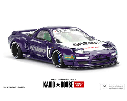 Honda NSX Kaido Racing V2 – Purple Kaido House x Mini GT - Big J's Garage