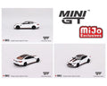 BMW M4 CSL Alpine White Mini GT Mijo Exclusives - Big J's Garage