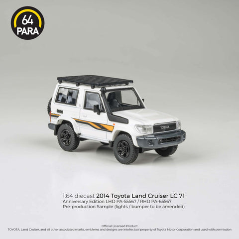 2023 Toyota Land Cruiser LC71 White Anniversary Edition LHD Para 64 - Big J's Garage