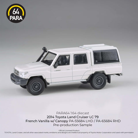 Toyota Land Cruiser 79 French Vanilla w/canopy Para 64 - Big J's Garage