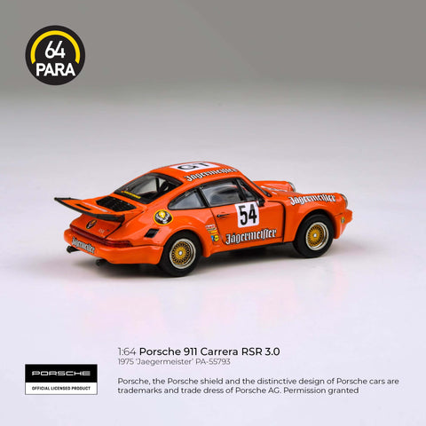 1974 Porsche 911 Carerra RSR 3.0 Jaegermeister Para 64 - Big J's Garage