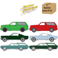 Johnny Lightning Assortment w/Collector Tin 2025 Release 1 Sealed Case of 12 - Big J's Garage