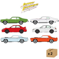 Johnny Lightning Assortment w/Collector Tin 2024 Release 2 Sealed Case of 12 - Big J's Garage