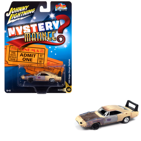 1969 Dodge Charger Daytona Mystery Matinee Johnny Lightning - Big J's Garage