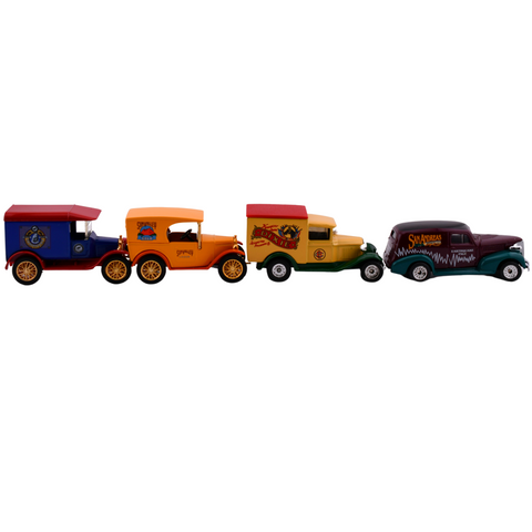 4 Car Brewing Company Set Matchbox - Big J's Garage