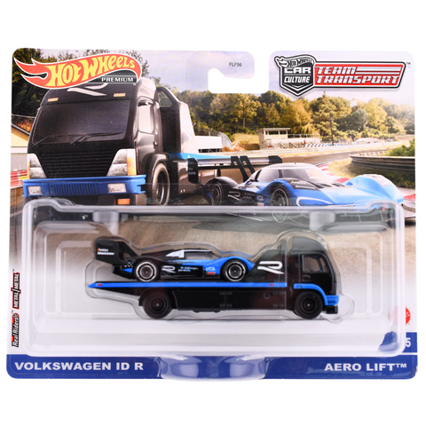 Volkswagen ID R Aero Lift Hot Wheels Team Transport - Big J's Garage