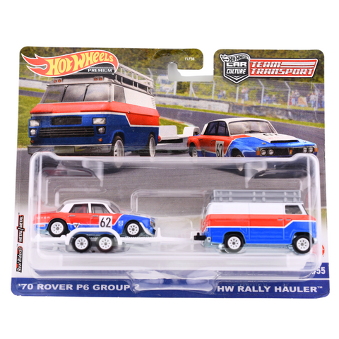 '70 Rover P6 Group 2 HW Rally Hauler Hot Wheels Team Transport - Big J's Garage