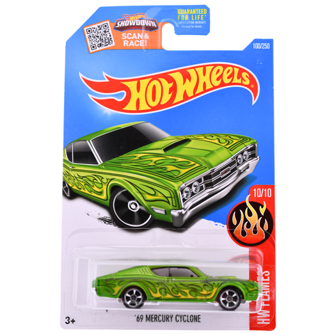 '69 Mercury Cyclone HW Flames Hot Wheels - Big J's Garage