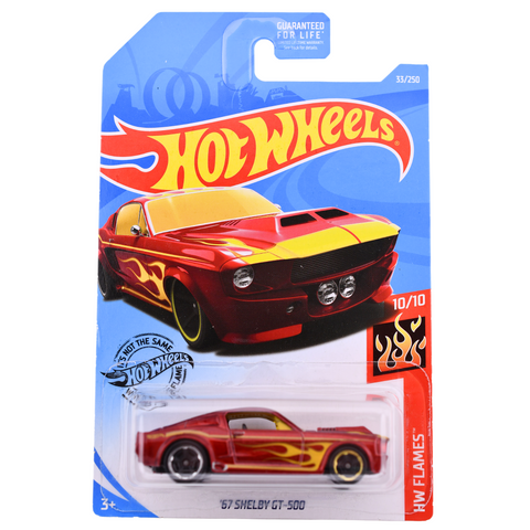 '67 Shelby GT 500 HW Flames Hot Wheels - Big J's Garage